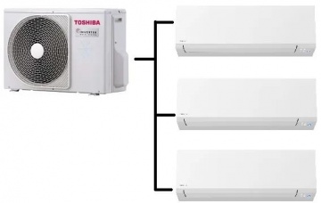 Aer conditionat 3 splituri Toshiba Edge